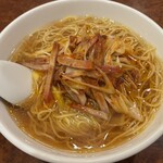 白鳳 - ネギそば600円