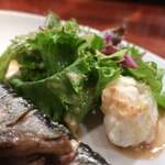 ミスティー オーパース - 秋刀魚のオーブン焼き　キノコソテー＆おろし添え