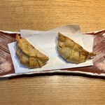 焼きとり 鳥さわ - 津ぎょうざ ¥550×2