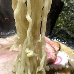 煮干しのビリー - 木嶋製麺所　中太ちぢれ