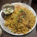 アロマズ オブ インディア - マトンビリヤニ