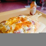 シカ肉レストラン あぷかの森 - 鹿ピザ