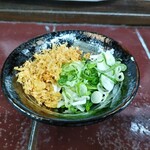 雨カ天晴 - 無料のネギと天かす