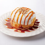 さかい珈琲 - マカダミアナッツのパンケーキ