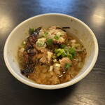 川勢 - 出し汁でお茶漬けにしていただきまーす。