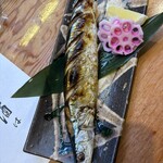 酒粋 醍醐 - サンマ塩焼き