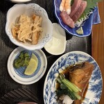 居酒屋 秀 - 赤魚煮付け定食