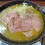 麺組 - 味噌＋モモチャーシュートッピング