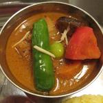 ランチのカレー（大地の四季物語カレー）