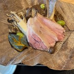 八起庵 - 京鴨朴葉焼き