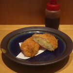 こころや - 鎌倉ロースハムポテサラ挟みカツ