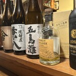 御飯 - 地元の日本酒と焼酎等々