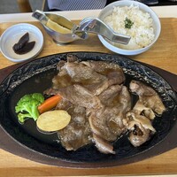 TRATTORIA KIKUYA - レモンステーキセット　¥1,800