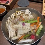 羊と饂飩 - 「ラムしゃぶ」