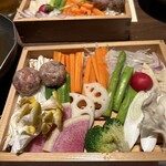 羊と饂飩 - 野菜・キノコ