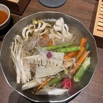 羊と饂飩 - ラムしゃぶ