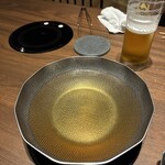 羊と饂飩 - ラムしゃぶのお出し