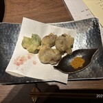 羊と饂飩 - ラムハツのフリット
