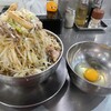 らーめん安 - ヤサイマシマシですが、見た目以上に量があってびっくり‼️