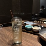 羊と饂飩 - ハイボール