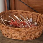 中華そば専門 田中そば店 - お子様用の飴ちゃん