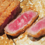 牛かつもと村 - 牛ロースかつ