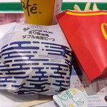 マクドナルド - ドリンク写真:ダブル肉厚ビーフセット