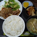 ごはんや 晴ちゃん - 豚しょうが焼き定食
