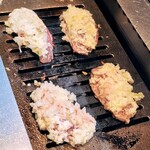 焼肉 カルロス - ●玉ねぎ塩 ハラミ