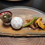 お宿 うち山 - 和牛のソテー