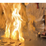 鉄板焼 葵 - なかなかの迫力！