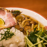 らぁ麺 とうひち - なめこ