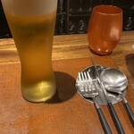 Lilla - １杯目は生ビール。