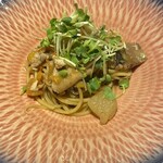 Lilla - パスタにはサンマが。