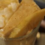 喫茶 ほんまち - 桃のパフェ