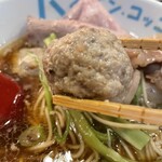 ハイデン.コッコFACTORY ら-めん凛々 - 追加のトッピング　肉だんご（2個）　100円（2025年9月）