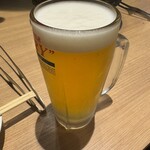 焼肉OGAWA - 生ビール