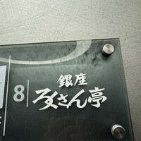 銀座ろくさん亭 - 看板