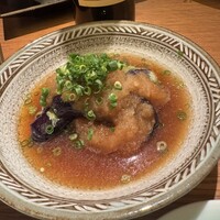 銀座ろくさん亭 - ナスの揚げ浸し