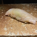 鮨 惣五郎 - ひらめ