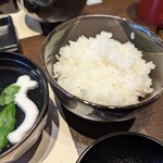 うなぎの館 天龍 - ご飯大盛り分のご飯