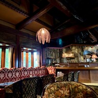 横浜うかい亭 - 2階のラウンジにてデザート