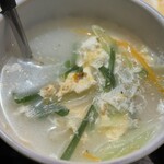 スタミナ焼肉 肉ですみだ - 玉子スープ