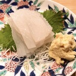 ととや料理 佗助 - イカ刺し