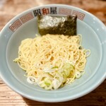 らーめん昭和屋 - 替玉　細麺