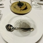 ル・ピックアシエット - 50年で初めて美味しいと思った蒸しアワビ　とキャビア
