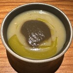 トムクリオーザ - 薪火焼き　焼き茄子スープ