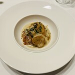 ル・ピックアシエット - 魚介ムース オマール海老 ホタテ^_^