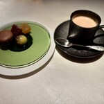 銀座 レカン - マカロンなどのお菓子とショコラショー