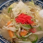 ラーメンほうとく 春日山本店 - 塩野菜ラーメン